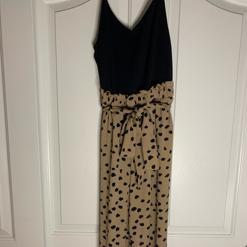 Polka dot jumpsuit